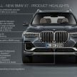 The BMW X7 SUV is now open for booking in Malaysia