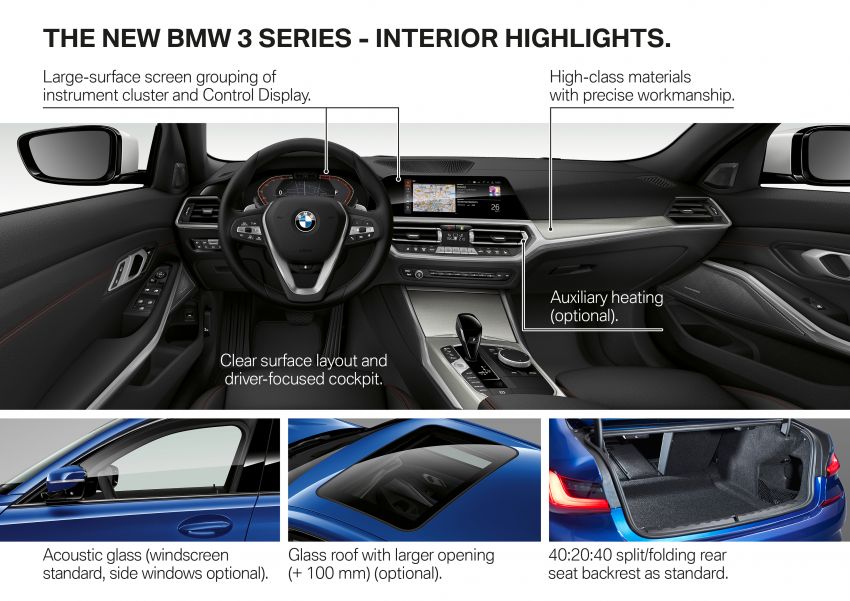 BMW 3 Series G20 didedah secara rasmi – 55 kg lebih ringan dengan enjin, suspensi dan teknologi baharu 868230