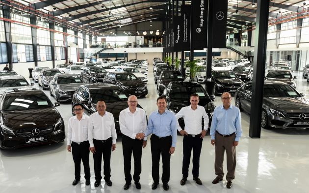 Mercedes-Benz Malaysia, Hap Seng Star lancar pusat kereta terpakai yang bertauliah terbesar di Kinrara