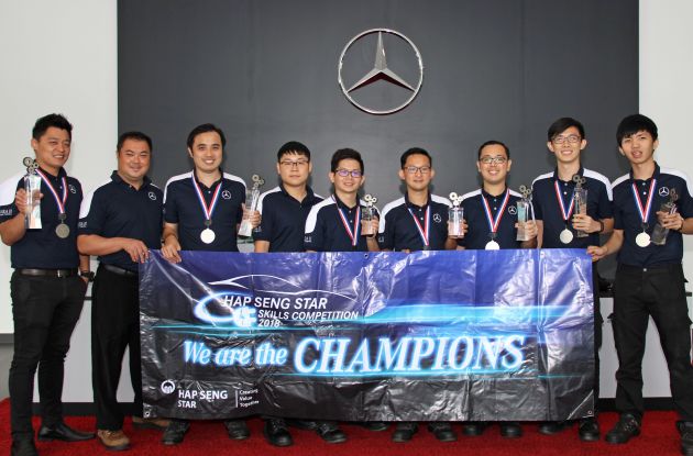 AD: Hap Seng Star proves its the best as champions at Mercedes-Benz SEA II Skills Competition 2018