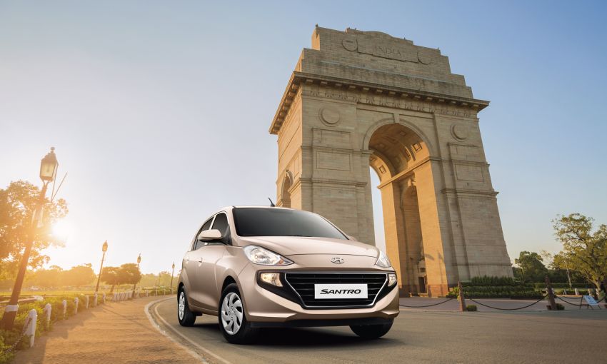 Hyundai Santro baru tiba di India – harga dari RM22k 877049