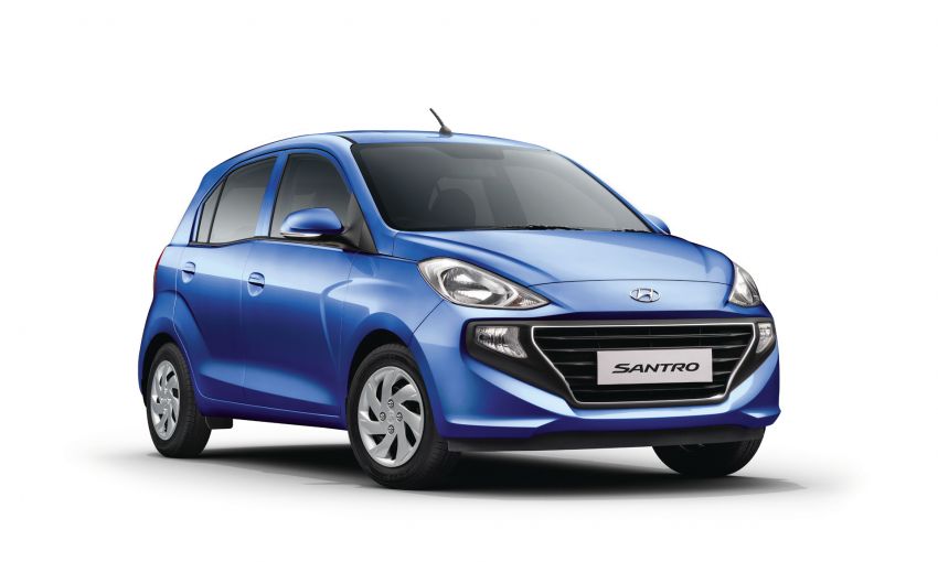 Hyundai Santro baru tiba di India – harga dari RM22k 877054