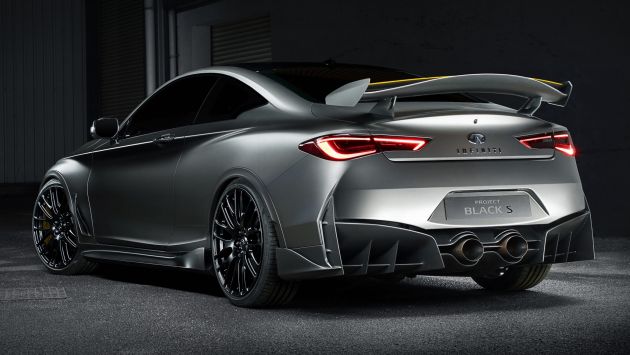 Infiniti Q60 Project Black S – 3.0L V6 hibrid, 571 PS