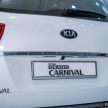 Kia Grand Carnival facelift didedahkan harga – KX dan SX, auto 8-kelajuan baharu, RM156k hingga RM185k