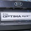 Kia Optima GT facelift dilancar di Malaysia – RM170k