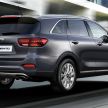 2019 Kia Sorento facelift on website – from RM170k