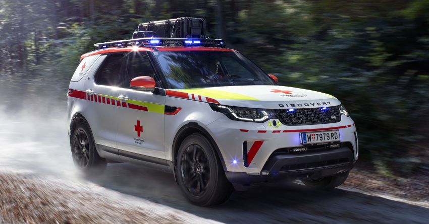 Land Rover SVO debuts bespoke Red Cross Discovery 867940