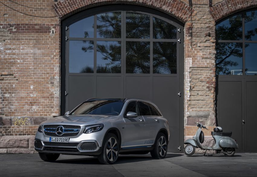 Mercedes-Benz GLC F-Cell – production plug-in hybrid hydrogen SUV debuts with 208 hp, 478 km total range 873732