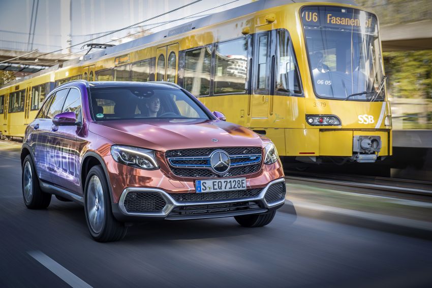 Mercedes-Benz GLC F-Cell – production plug-in hybrid hydrogen SUV debuts with 208 hp, 478 km total range 873764