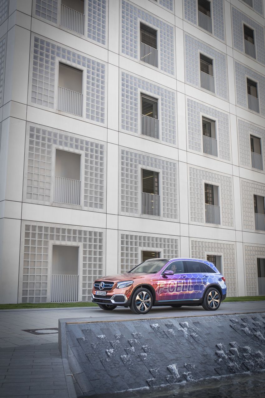 Mercedes-Benz GLC F-Cell – production plug-in hybrid hydrogen SUV debuts with 208 hp, 478 km total range 873768
