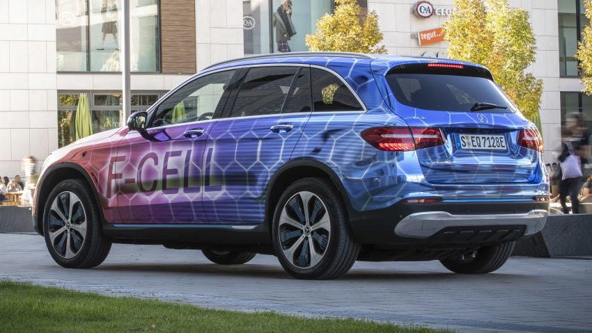 Mercedes-Benz GLC F-Cell – production plug-in hybrid hydrogen SUV debuts with 208 hp, 478 km total range 873780