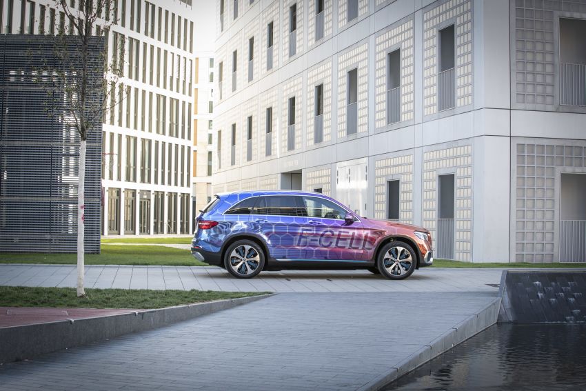 Mercedes-Benz GLC F-Cell – production plug-in hybrid hydrogen SUV debuts with 208 hp, 478 km total range 873783