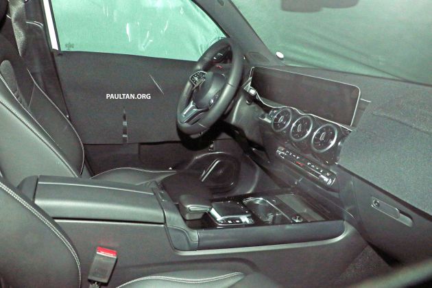 SPIED: Mercedes-Benz GLB seen again, with interior
