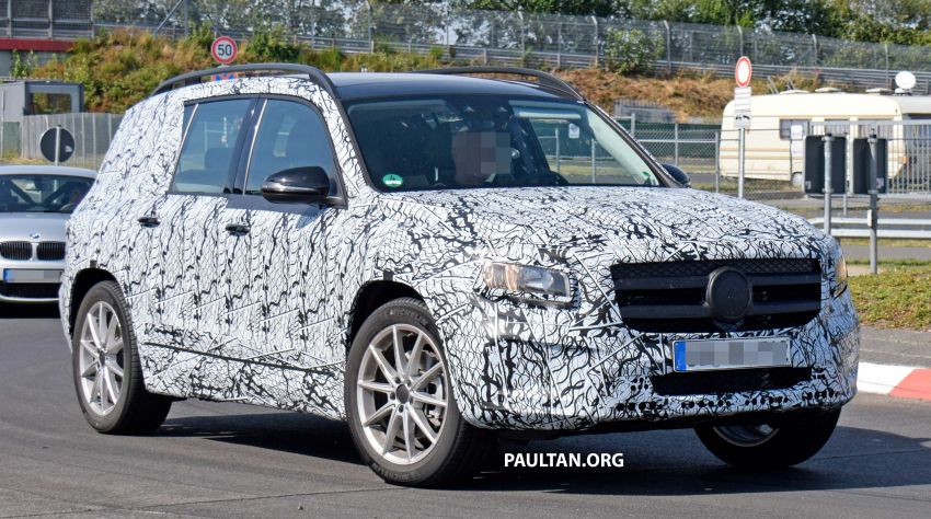 SPIED: Mercedes-Benz GLB seen again, with interior Image #880695