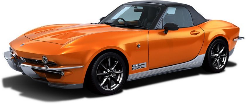 Mitsuoka Rock Star – Corvette C2 palsu berasaskan Mazda MX-5, model ulangtahun ke-50, hanya 50-unit 872782