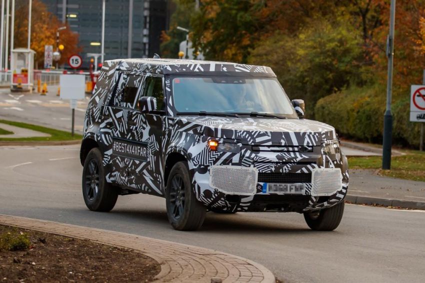 Land Rover Defender generasi seterusnya sedang diuji 870322