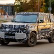 Next-generation Land Rover Defender spotted testing