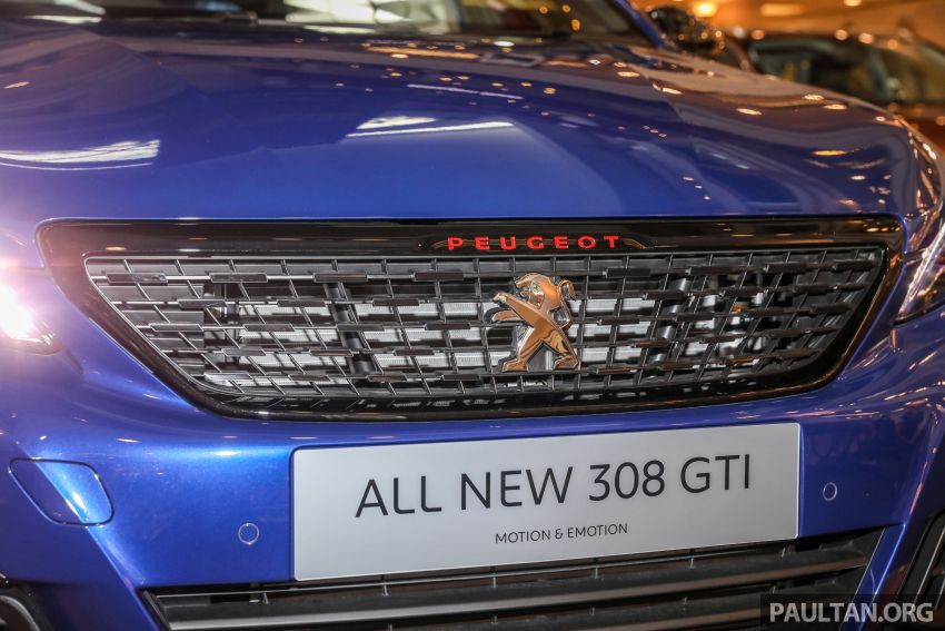 Peugeot 308 GTi on display at 1Utama – RM199,888 876927