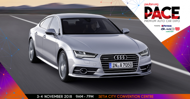 <em>paultan.org</em> PACE 2018 – enjoy rebates of up to RM45,000 on an Audi Q3, A6 or A7 with Euromobil!