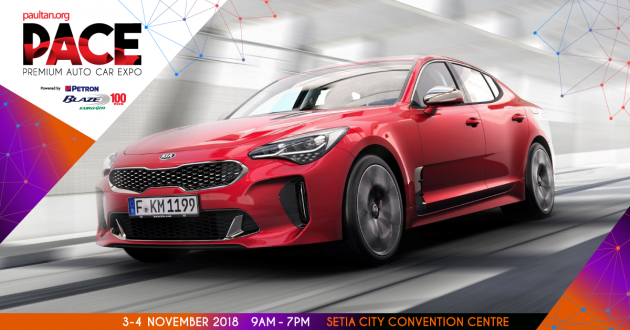 <em>paultan.org</em> PACE 2018 – check out the Kia Stinger with 365 hp 3.3 litre twin-turbo V6 and rear-wheel drive!