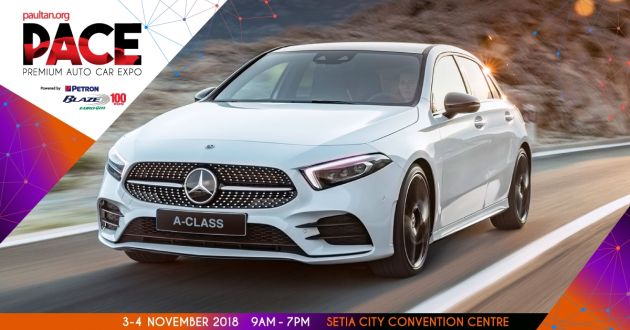 <em>paultan.org</em> PACE 2018 – get up close with the new Mercedes-Benz A-Class, priced from RM1,988 a month
