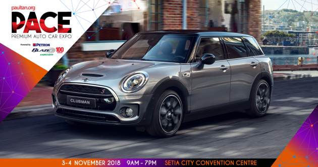 <em>paultan.org</em> PACE 2018 – enjoy great deals on MINI Clubman S models, free RM5,000 gold pendant set!