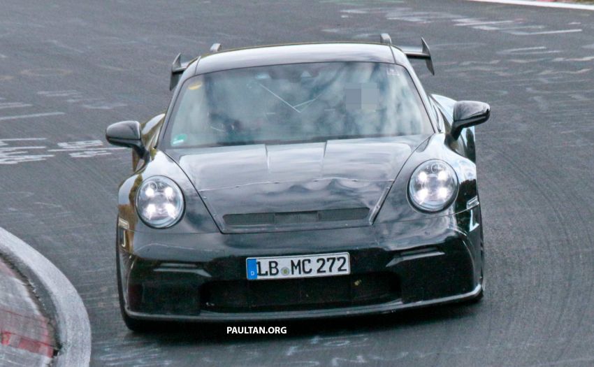 SPIED: 992-generation Porsche 911 GT3 track-testing 874329