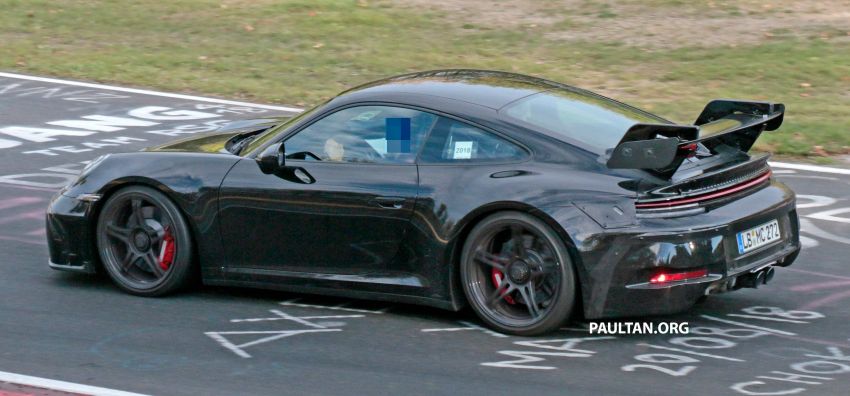 SPIED: 992-generation Porsche 911 GT3 track-testing 874340