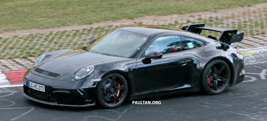 SPIED: 992-generation Porsche 911 GT3 track-testing 874334