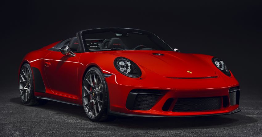 Porsche confirms 991-gen 911 Speedster Concept will enter production in 2019 – only 1,948 units to be built 867536