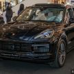 Porsche Cayenne Turbo E3 dipertonton di Pavilion, KL