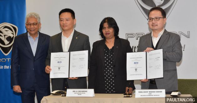 Proton and MAI sign MoU to share resources in vendor development – 30 local companies to supply X70 parts