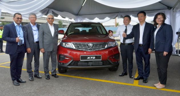 Proton X70 – SUV’s official launch set for November