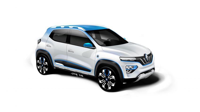 Renault K-ZE concept revealed with 250 km range – hybrid versions of Clio, Megane and Captur by 2020 867048