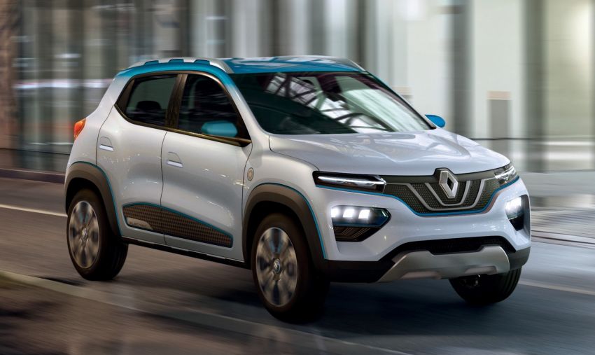 Renault K-ZE concept revealed with 250 km range – hybrid versions of Clio, Megane and Captur by 2020 867049