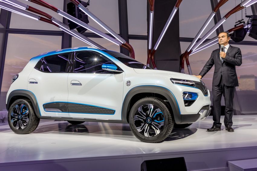 Renault K-ZE concept revealed with 250 km range – hybrid versions of Clio, Megane and Captur by 2020 867053