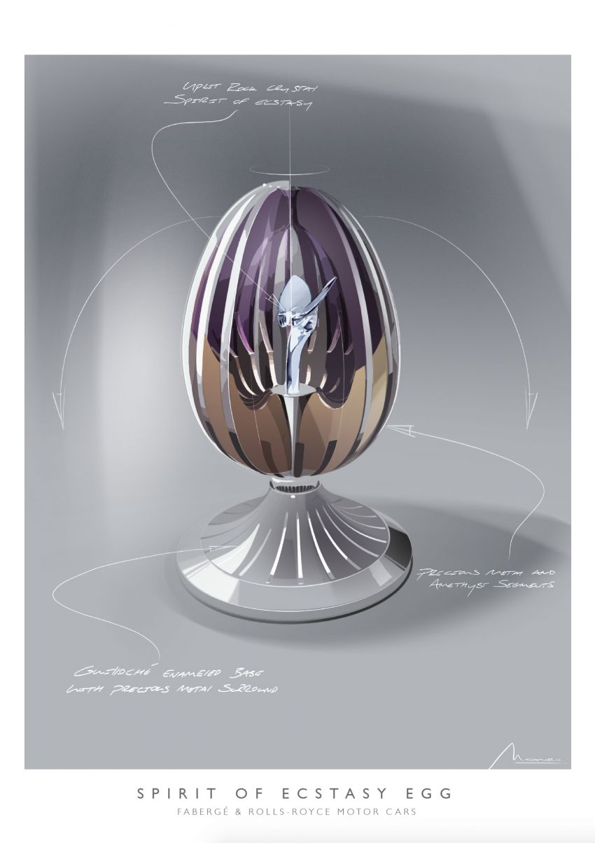 Rolls-Royce unveils ‘Spirit Of Ecstasy’ Fabergé Egg 877084