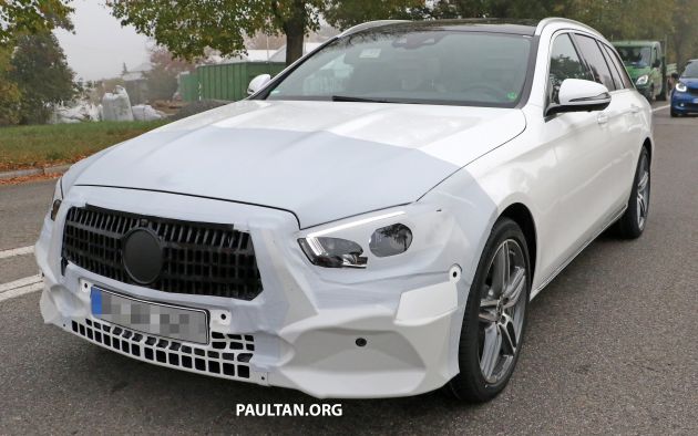 SPYSHOTS: S213 Mercedes-Benz E-Class Estate facelift caught – W213 gains A-Class-inspired look