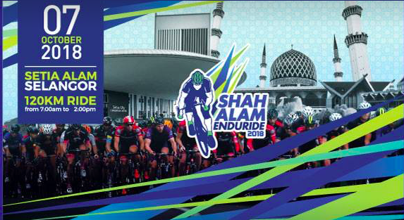 Beberapa jalan di sekitar Klang, Shah Alam ditutup pada 7 Okt ini untuk acara Shah Alam Enduride 2018