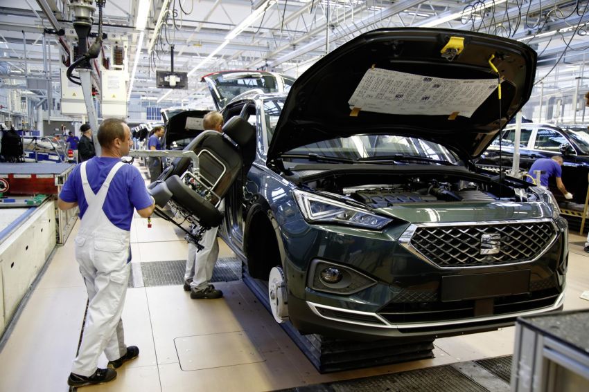 SEAT Tarraco SUV production starts in Wolfsburg 874507