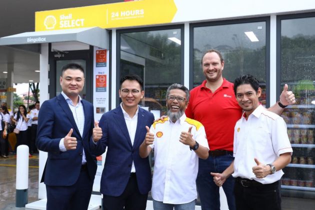 Shell perkenal kedai runcit Shell Select pertama guna Bingobox Retail Technology, bayaran tanpa tunai
