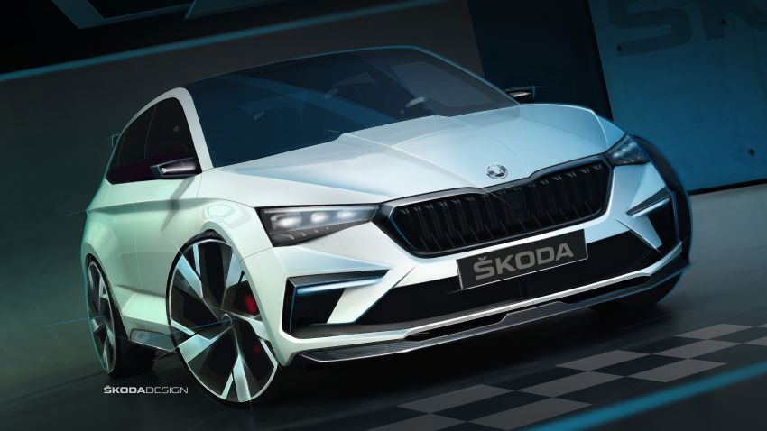 Skoda Vision RS concept – 245 hp, 70 km EV range Image #866808