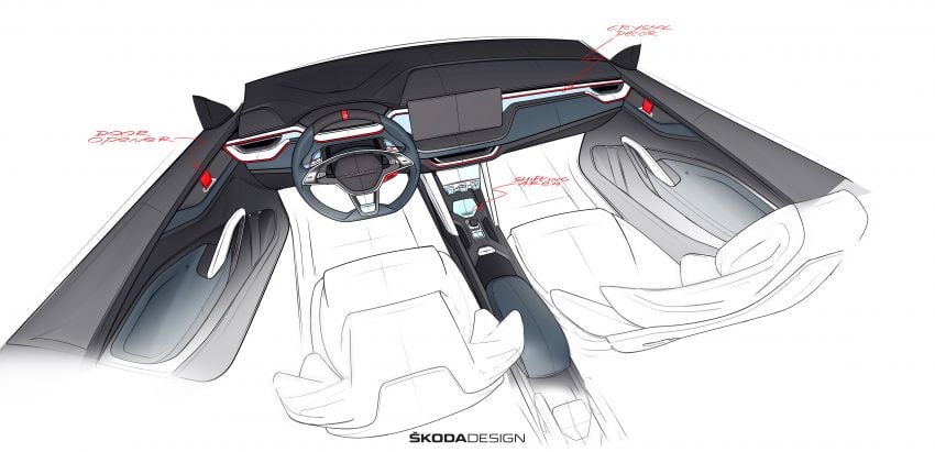 Skoda Vision RS – 245 hp, pacuan EV capai 70 km 869033