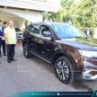 Sultan Johor dekati dan pandu uji SUV Proton X70