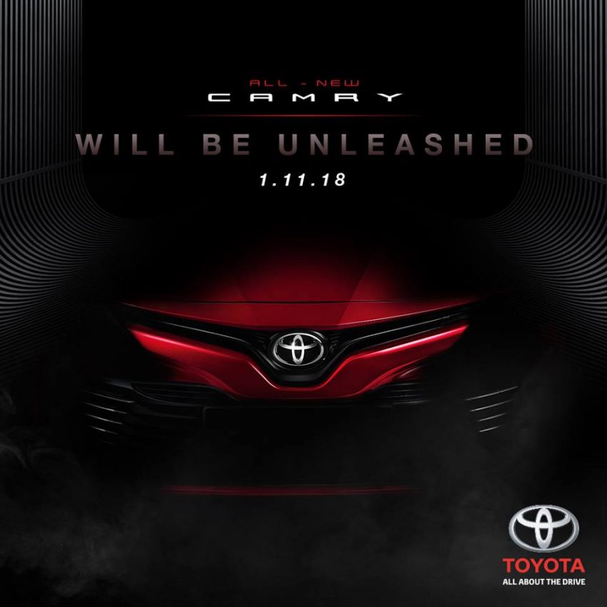 Toyota Camry 2018 – pendaftaran minat mula dibuka 879461