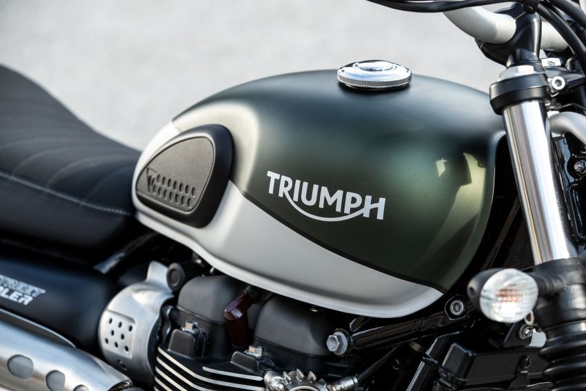 Triumph Street Scrambler 2019 – lebih kelengkapan 869472