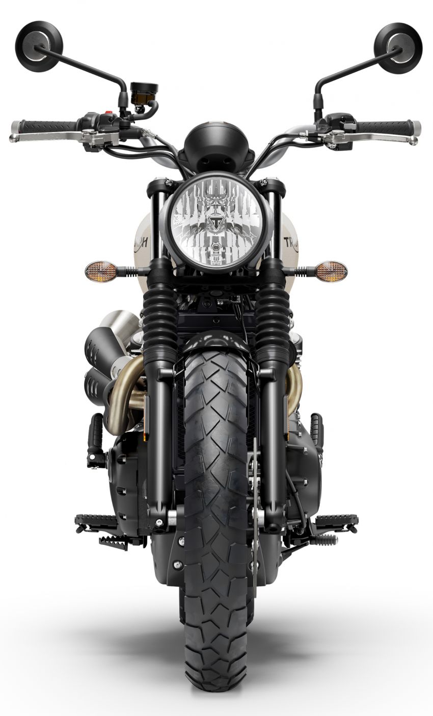 Triumph Street Scrambler 2019 – lebih kelengkapan 869474