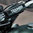 Triumph Street Scrambler 2019 – lebih kelengkapan