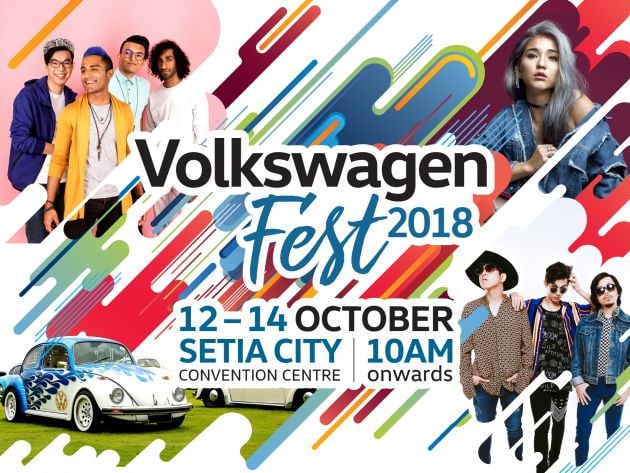 Volkswagen Fest 2018 – 12 hingga 14 Okt di SCCC