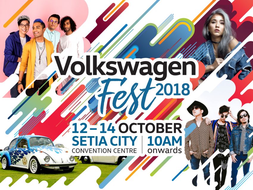 Volkswagen Fest 2018 – 12 hingga 14 Okt di SCCC 871291